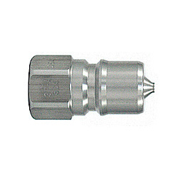 SP Cupla, Type A, Stainless Steel, NBR Plug (for Male Thread Mounting) 2P-A-SUS-NBR