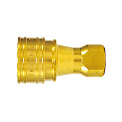 SP Cupla, Type A, Brass, NBR, Socket (for Male Thread Mounting) 8S-A-BRS-NBR