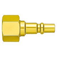 Mini Coupler, Brass, for Oxygen, PF Type
