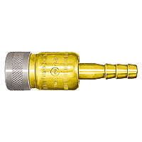 Mini Coupler, Brass, for Oxygen, SH 25SH-BRS-NBR