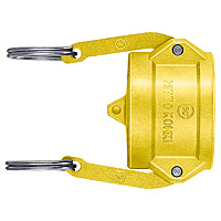 Lever Lock Coupler, Copper Alloy, L-PD L-32PD-BRS-NBR