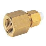 Quick Seal Series Insert Type (Brass) Female Connector (Inch Size) FC1N1/2-PT3/8