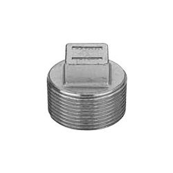 Stainless Steel Screw-In Tube Fitting Square Plug P6A