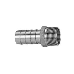 Stainless Steel Screw-in Pipe Fitting, Hex Head Hose Nipple SHN6A