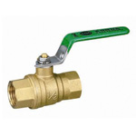 Ball Valves, FF Type (Full-Bore) Green Lever Handle