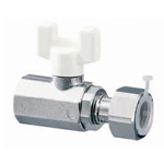 AE11 Type Ball Valve, Rc Thread × Adapter with Nut (G Thread) AE11-13M-S