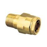 Brass Double-Lock Joint, WJ1 Type, Tapered Male Thread WJ1C-2020-S