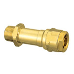 Double-Lock Joints Adapter Model WJ12 Faucet Long Adapter Brass