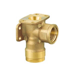 Double Lock Joint, WL33 Type, Double-Seat Water Faucet Elbow, Made From Bronze