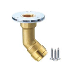 Double-Lock Joint, WL13, Floor Rise Adapter (Long), Made of Brass