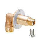 Double Lock Joint, WL32 Type, Elbow Tapered Male Screw for Wall Back Mounting