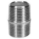 Stainless Steel Screw-in Fitting, Double Nipple N