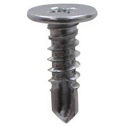 Stainless Steel, Self-Drilling Screw, Countersunk, M4