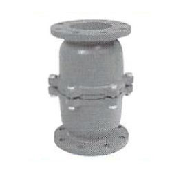 All Cast Iron Spring Flange Type Spring Intermediate Foot Valve TV-14-100A