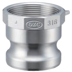 Stainless Steel Lever Coupling Female Screw Type Adapter OZ-A OZ-A-SUS-6
