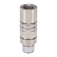 Mold Cooling, Mold Temperature Control Fitting, Female Thread Straight AKC08-02F02