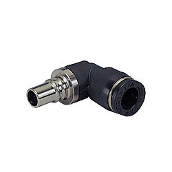 Light Coupling, E3/E7 Series Plug, Elbow With Quick-Connect Fitting CPPE3L-4