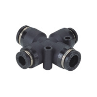 Tube Fitting Branch Cross B for General Piping PZB5/16-1/4
