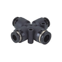 Tube Fitting Branch Cross C for General Piping PZC5/16-1/4