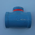 Pipe-End Anticorrosion Fitting, RCF-K, for Fixture Connection, General, Water Faucet Reducing Tees