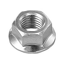 Flanged Nut with Serrations FNTS-TI-M6