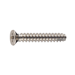 Cross Recessed Small Flat Head Tapping Screws, 2 Models Grooved B-1 Shape, D=7
