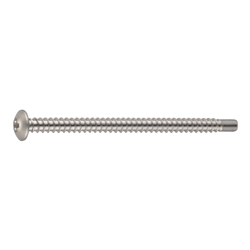 Type 2-BRP Phillips Small Truss Head Tapping Screw with Guide, G = 5 CSPTRN-SUS-TP4-60