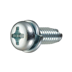 Cross-Head, Pan Head Tapping Screw, With Class 3 Grooved, Shape C-1, P = 2 (SW) CSPPNSNDP2-STN-TP4-10