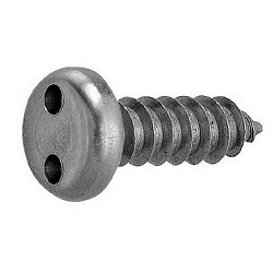 TRF/Tamper-Proof Screw, Stainless Steel, Two-Hole, Pot Tapping Screw (4 models, AB type) CS2PNT-SUS-TP3.5-32