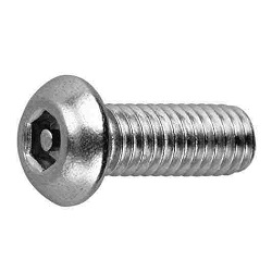 TRF/Tamper-Proof Screw, Stainless Steel Pin, Small Button Hexagonal Hole Screw (UNC) CSRBTH-SUS-UNCNO.6-1