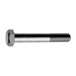 Iron Hex Bolt (half threaded screw) (fine P-1.5) HXNHHTP1.5-STU-M12-55