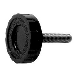 Knob Bolt, R Type, No.1, Black