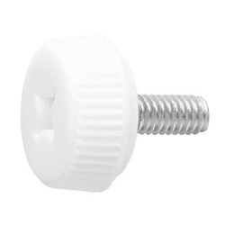 White UF Resin Decorative Screw P Type