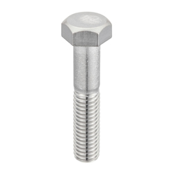 Hex Bolt, Stainless Steel, Without Surface Treatment, Partially Threaded