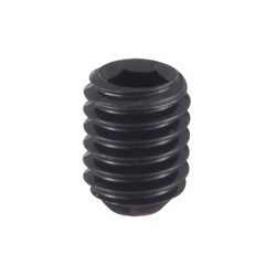 Mischief prevention screw　Set screw dent part with pin hexagonal hole