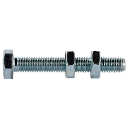 Hex Contact Bolt, 2 Nuts Included 50099