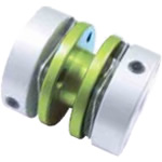 Disc-Shaped Coupling - Set Screw Type (Double Disc) -