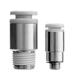 Hex Socket Head Male Connector KGS Stainless Steel One-Touch Fitting, KG Series. KGS08-01-X94