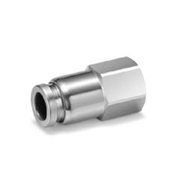 Female Union Fitting KQG2F, SUS316 One-Touch Pipe Fitting KQG Series 