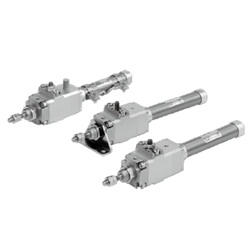 Fine Lock Cylinder, Double Acting, Single Rod CLJ2 Series CDLJ2B16-30-P-A93ZS