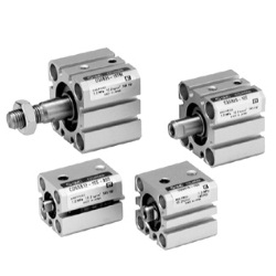 Compact Cylinder, Standard Type, Single Acting, Single Rod CQS Series CDQSB20-5TM-M9NVS