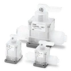 Chemical Liquid Valve, Manually Operated Type LVH Series LVH20-S0406