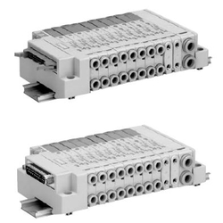 5-Port Solenoid Valve, Plug-In Cassette Type, SZ3000 Series Valve SZ3360-5NLOZ-M5-Q