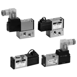 5-Port Solenoid Valve, Direct Operated Poppet Type, Rubber Seal, VK3000 Series VK3120-2DZ-M5-F