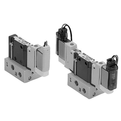 5-Port Solenoid Valve, Plug Lead Type S0700 Series S0725R-5M