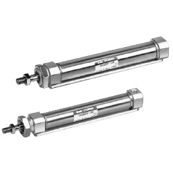 CM2□P Series Air Cylinder, Centralized Piping Type, Double Acting, Single Rod CDM2B20P-420