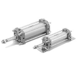 Air Cylinder, Non-Rotating Rod Type: Double Acting, Single Rod CA2K Series CA2KB40-90