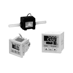 Digital Flow Switch For Deionized Water And Chemical Liquids PF2D Series PF2D540S-19-1-C-1S19