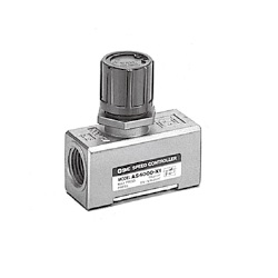 Speed Controller With Residual Pressure Release Valve, Standard Type, AS□□□□E Series AS2000E-F01