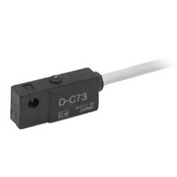 Reed Auto Switch, Band-Mounting Style, D-C73/D-C76/D-C80 D-C76L